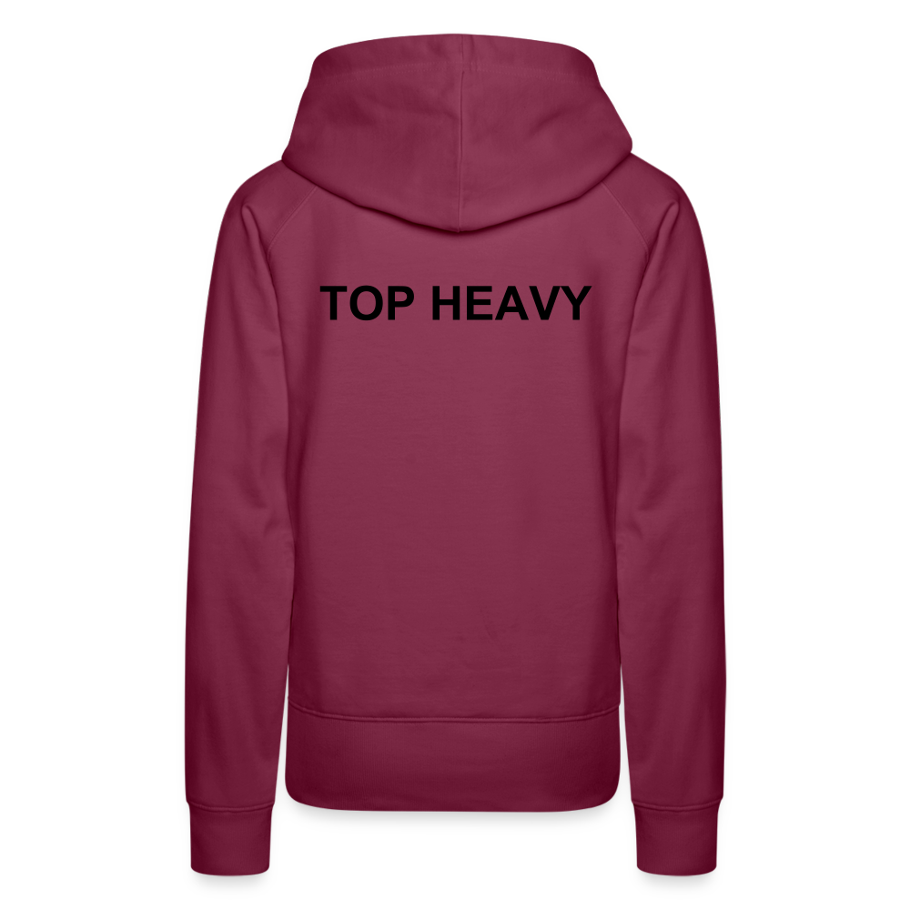 Women’s Premium Hoodie - burgundy