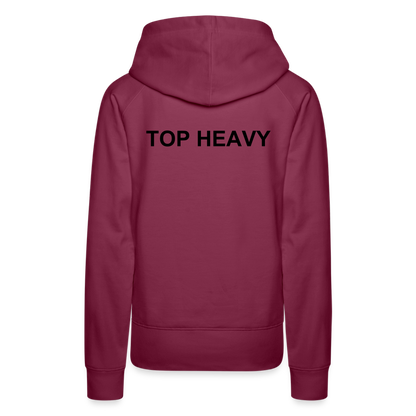 Women’s Premium Hoodie - burgundy