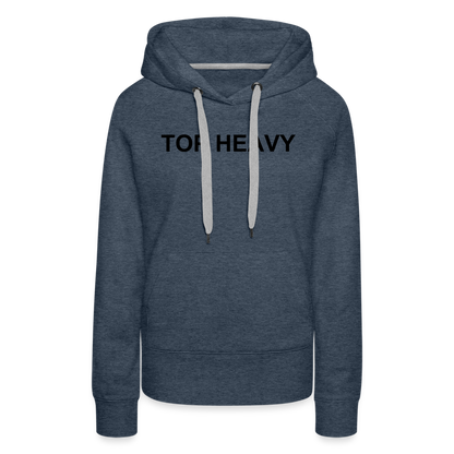 Women’s Premium Hoodie - heather denim