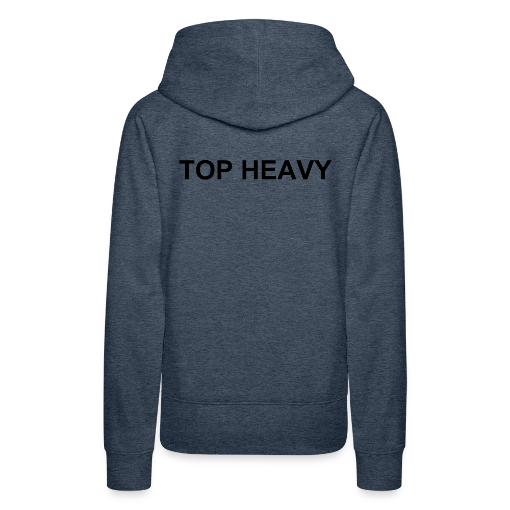 Women’s Premium Hoodie - heather denim