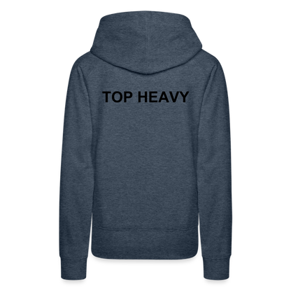 Women’s Premium Hoodie - heather denim