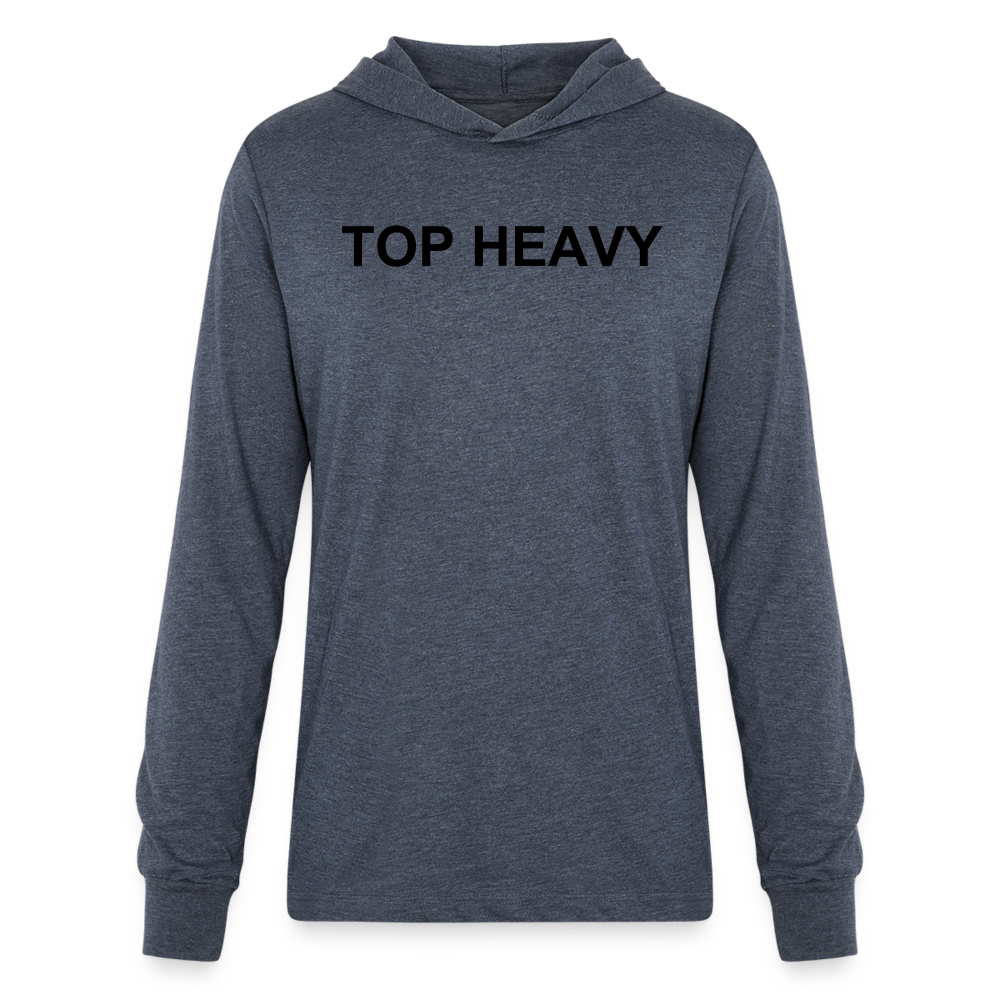 Men's Premium Long Sleeve - heather navy