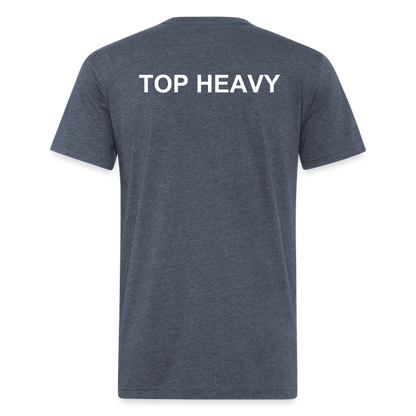 Fitted T-Shirt - heather navy