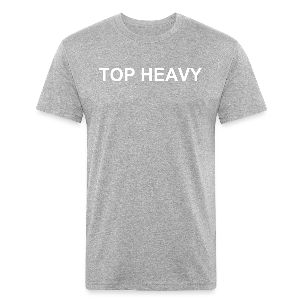 Fitted T-Shirt - heather gray