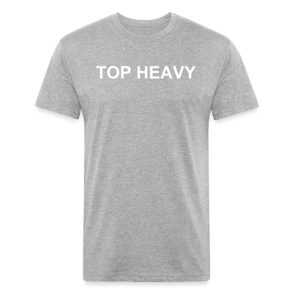 Fitted T-Shirt - heather gray