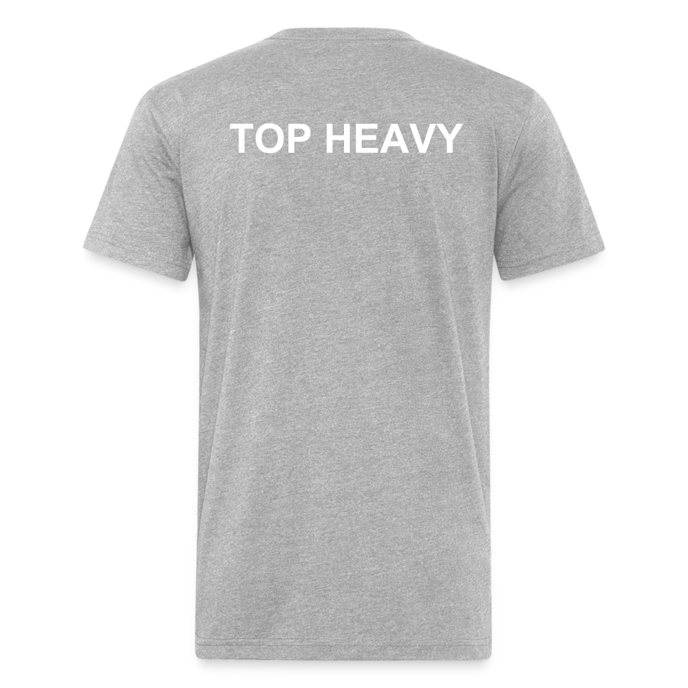 Fitted T-Shirt - heather gray