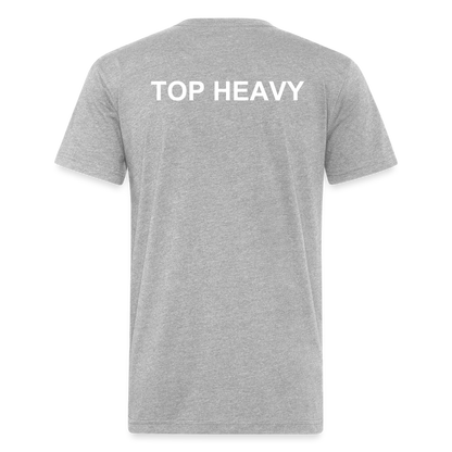 Fitted T-Shirt - heather gray