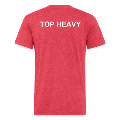 Fitted T-Shirt - heather red