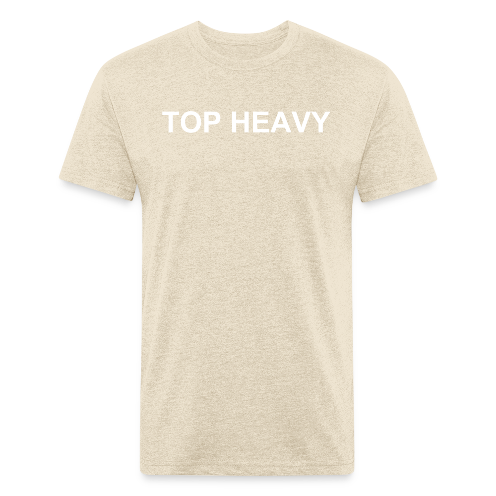 Fitted T-Shirt - heather cream