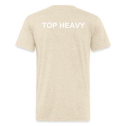 Fitted T-Shirt - heather cream