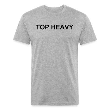 Fitted T-Shirt - heather gray