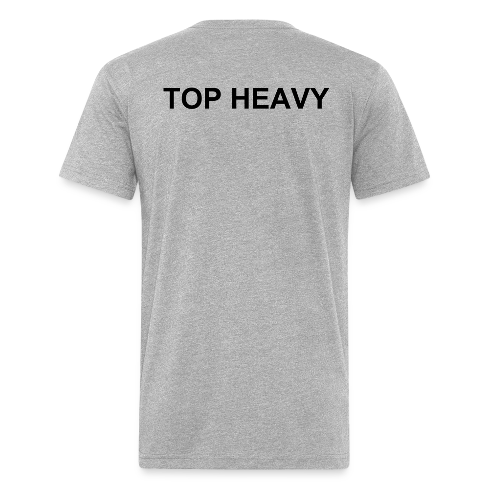 Fitted T-Shirt - heather gray