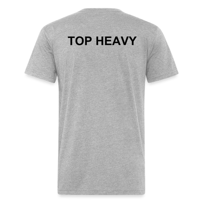 Fitted T-Shirt - heather gray