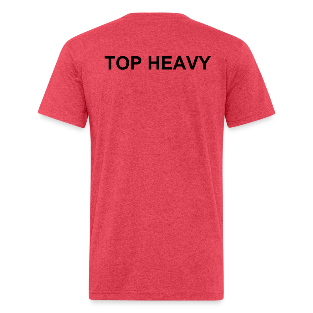 Fitted T-Shirt - heather red