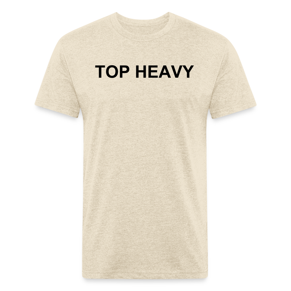 Fitted T-Shirt - heather cream