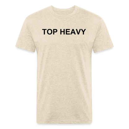 Fitted T-Shirt - heather cream