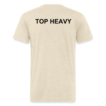 Fitted T-Shirt - heather cream