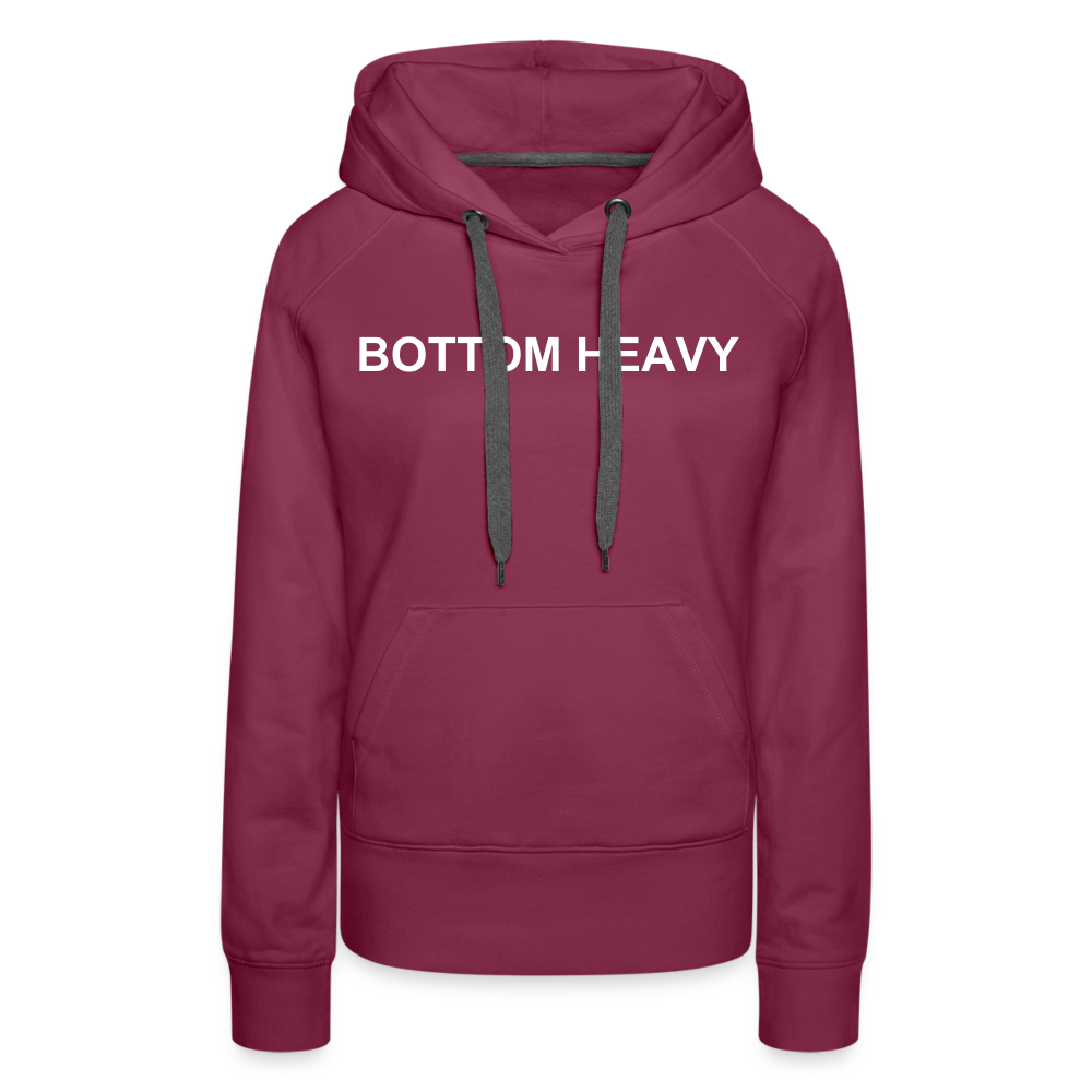 Women’s Premium Hoodie BH - burgundy