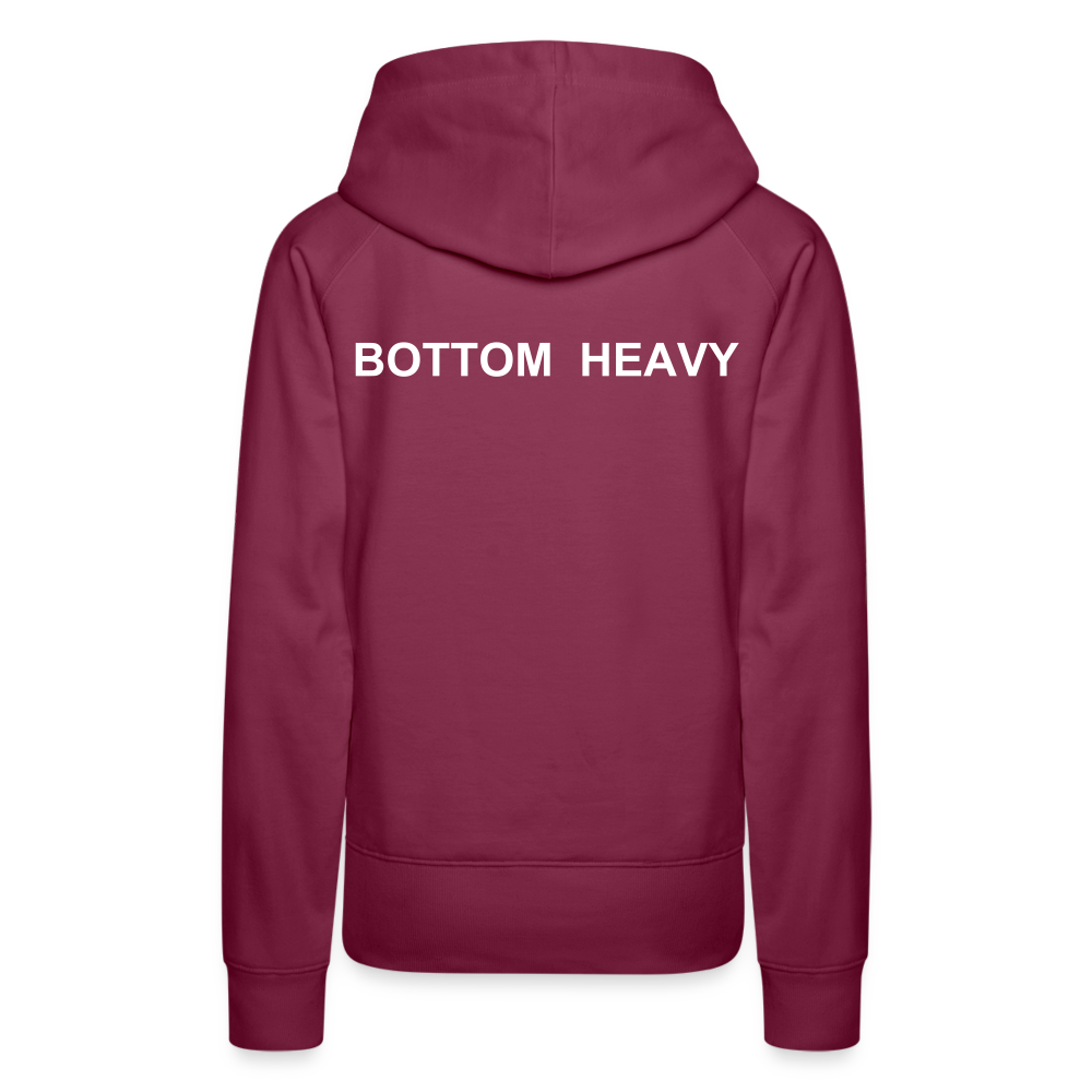 Women’s Premium Hoodie BH - burgundy