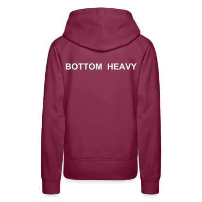 Women’s Premium Hoodie BH - burgundy