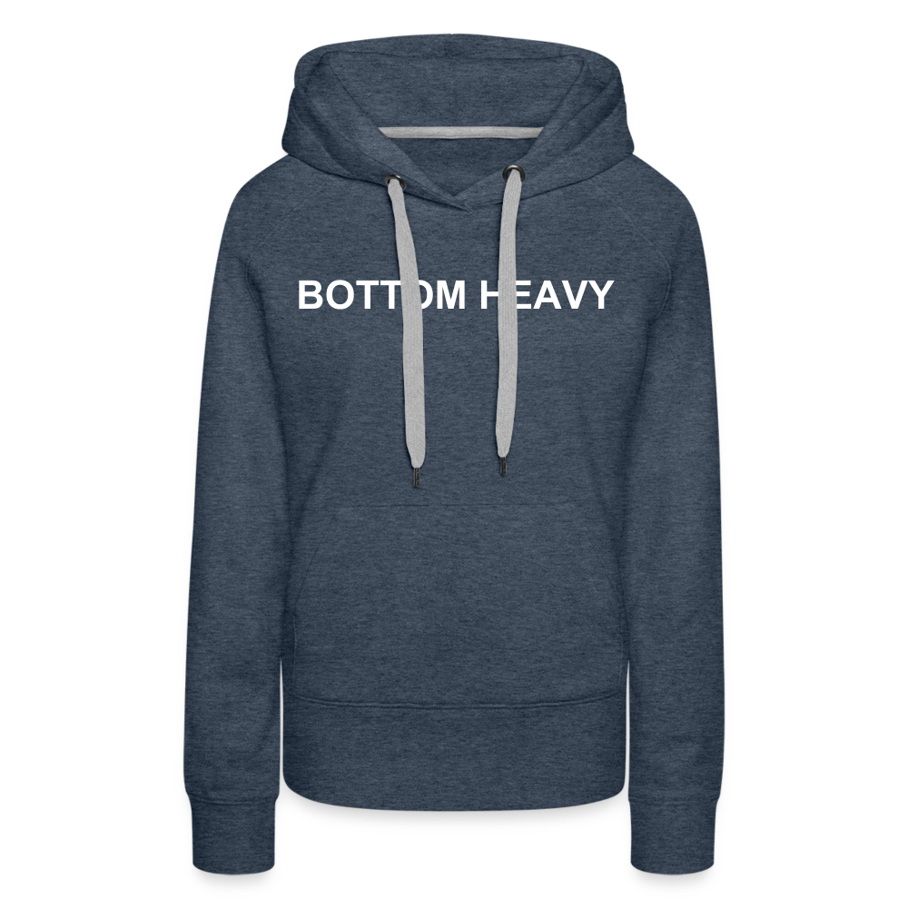 Women’s Premium Hoodie BH - heather denim