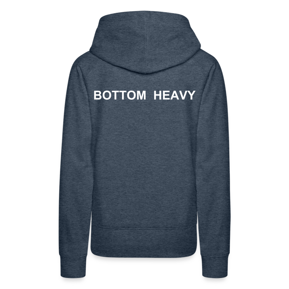 Women’s Premium Hoodie BH - heather denim