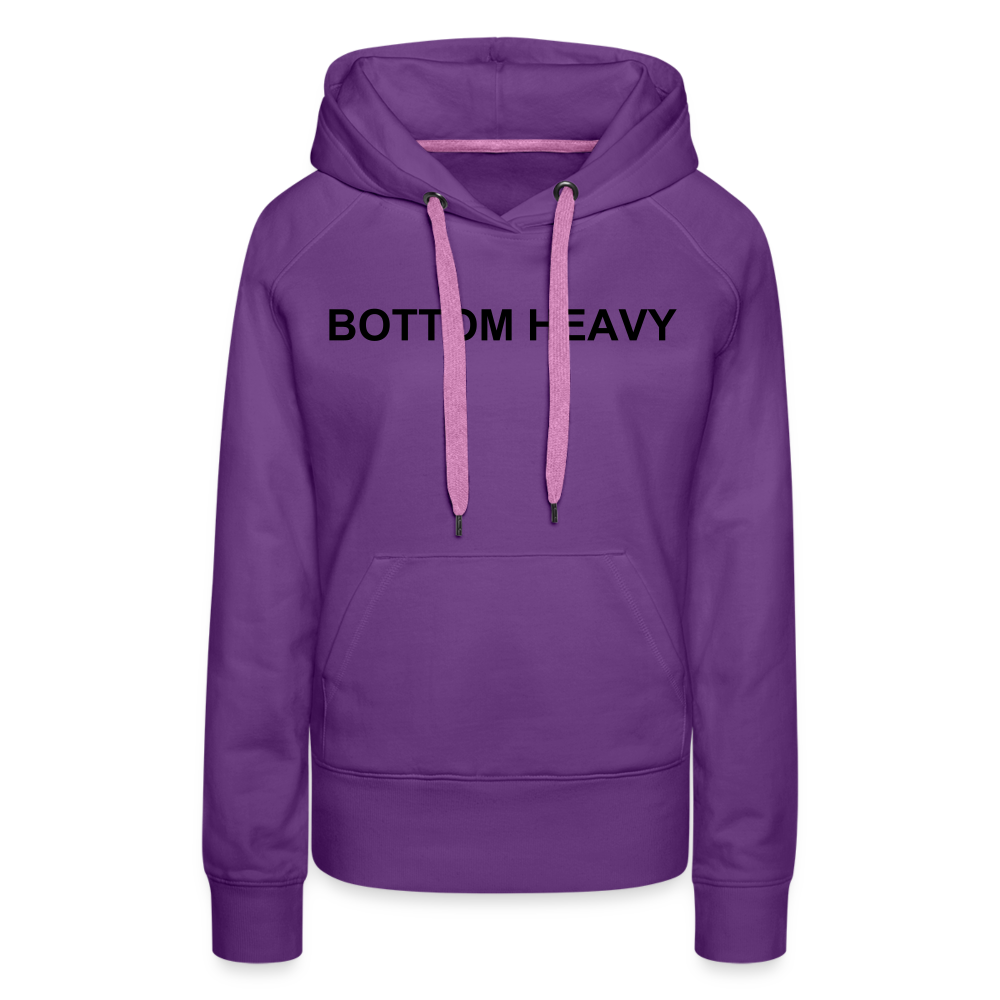 Women’s Premium Hoodie BH - purple 