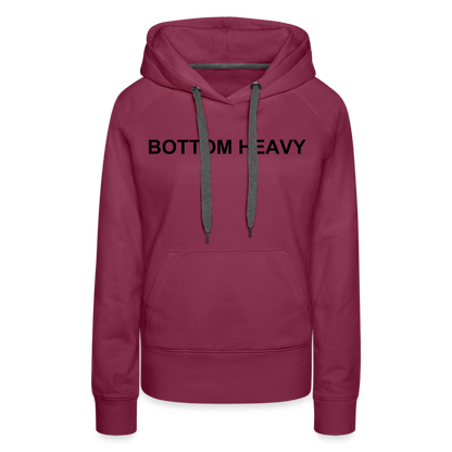 Women’s Premium Hoodie BH - burgundy