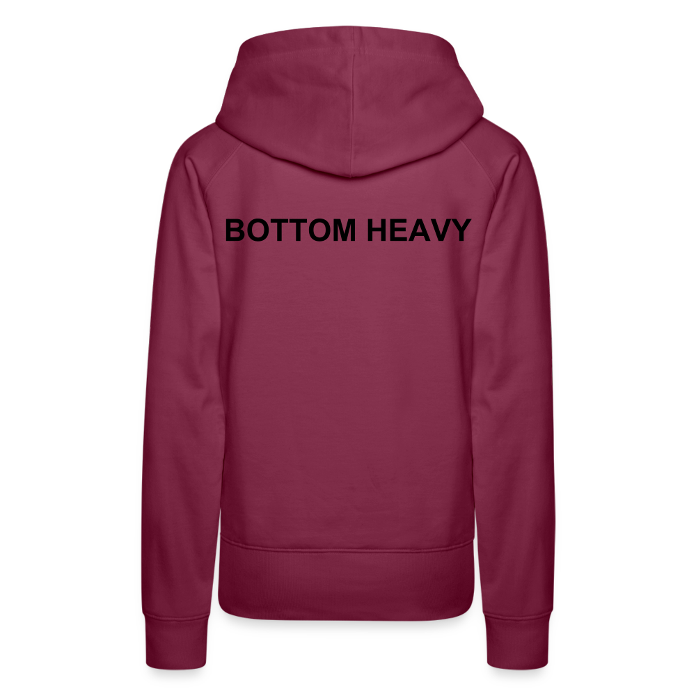 Women’s Premium Hoodie BH - burgundy