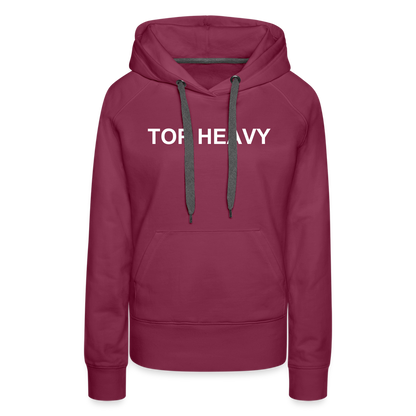 Women’s Premium Hoodie - burgundy