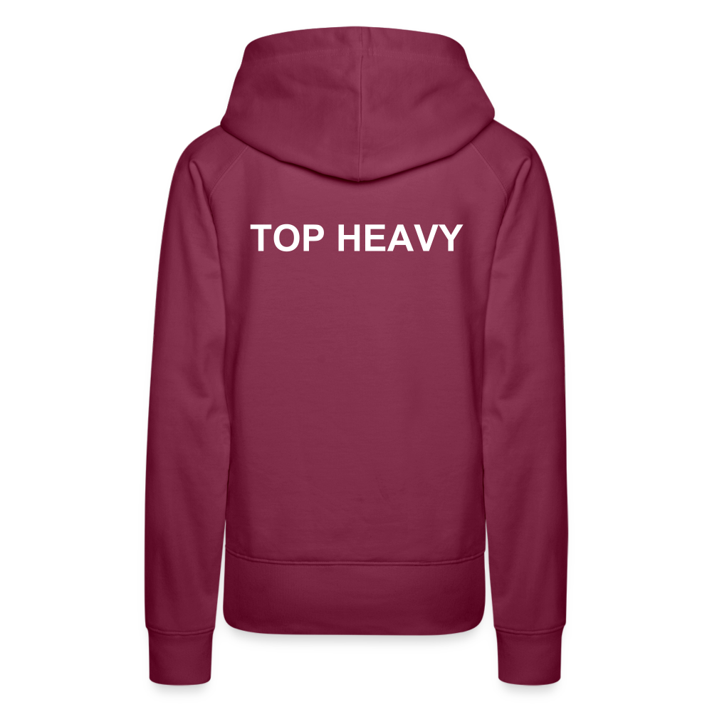 Women’s Premium Hoodie - burgundy