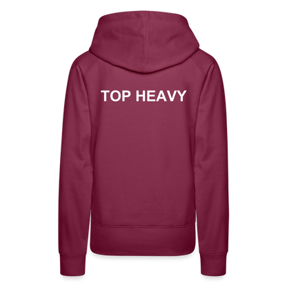 Women’s Premium Hoodie - burgundy