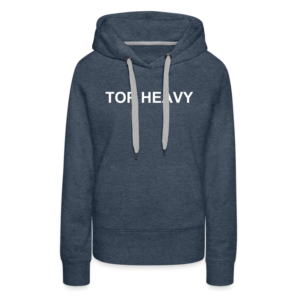 Women’s Premium Hoodie - heather denim