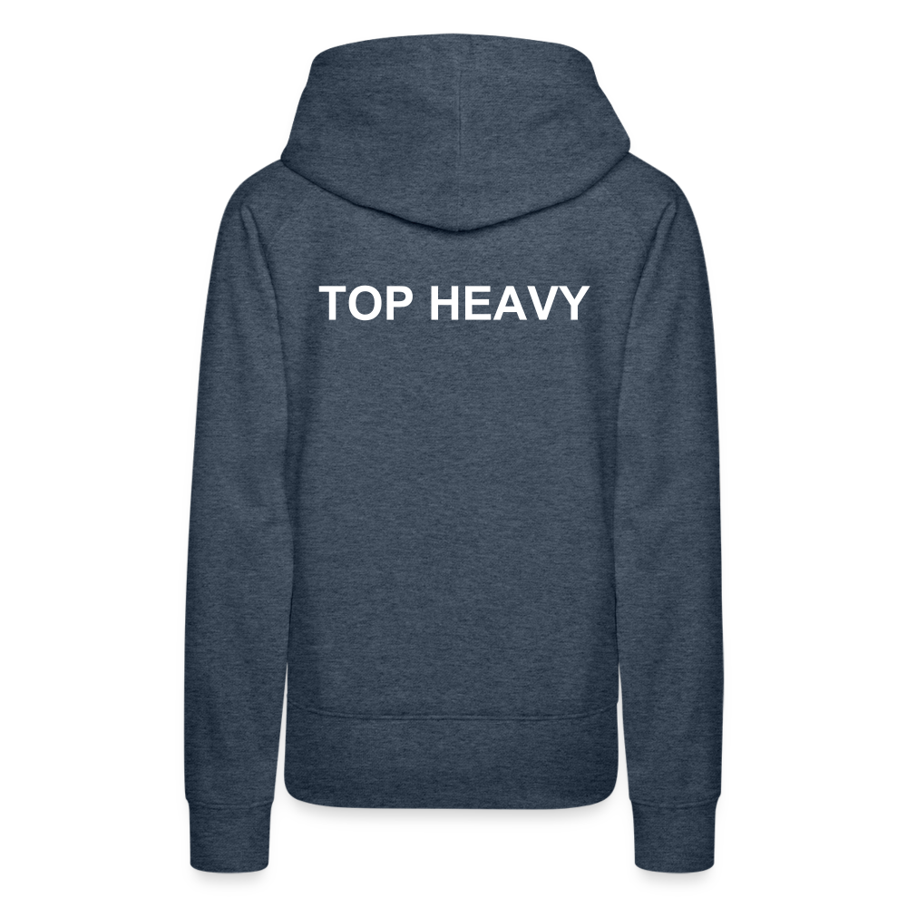 Women’s Premium Hoodie - heather denim