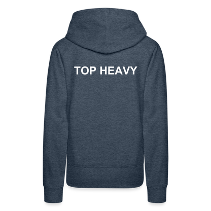 Women’s Premium Hoodie - heather denim