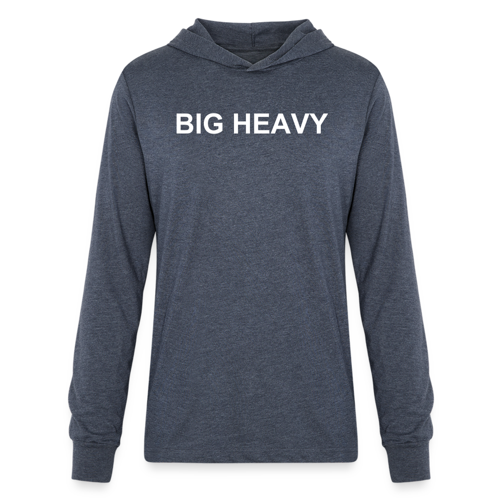 Men's Premium Long Sleeve - heather navy