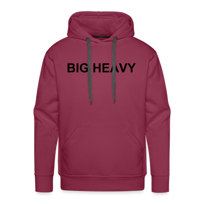 Men’s Premium Hoodie BH - burgundy