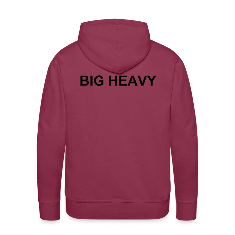 Men’s Premium Hoodie BH - burgundy