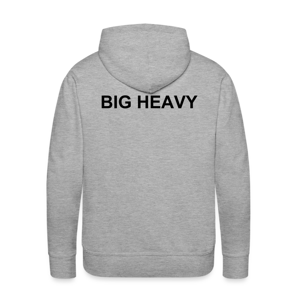 Men’s Premium Hoodie BH - heather grey