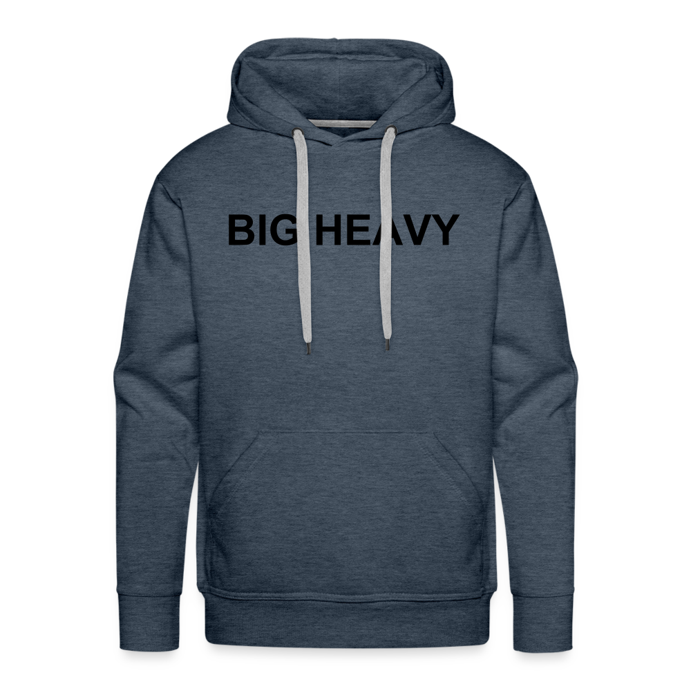 Men’s Premium Hoodie BH - heather denim