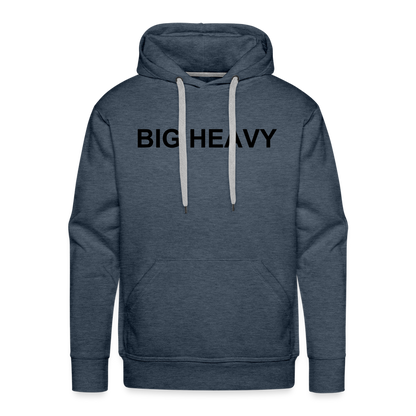 Men’s Premium Hoodie BH - heather denim