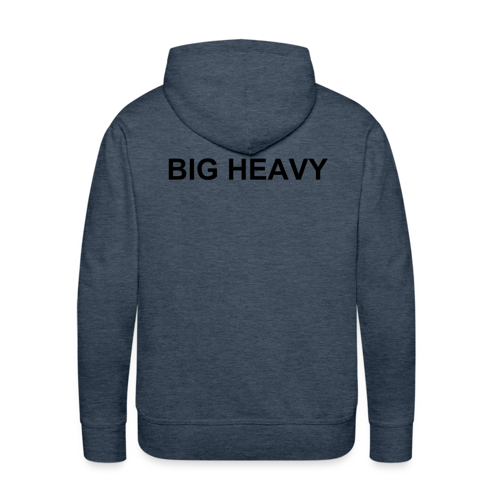 Men’s Premium Hoodie BH - heather denim