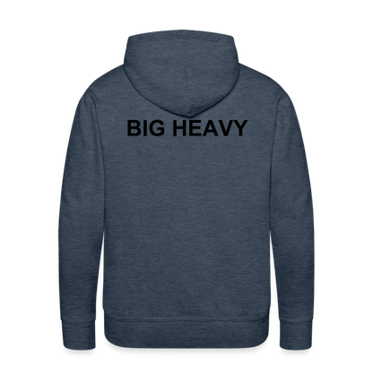 Men’s Premium Hoodie BH - heather denim