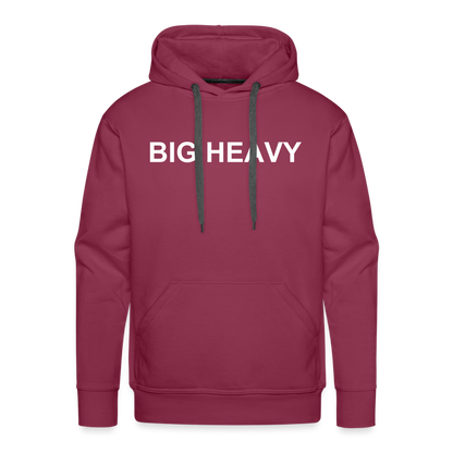 Men’s Premium Hoodie BH - burgundy