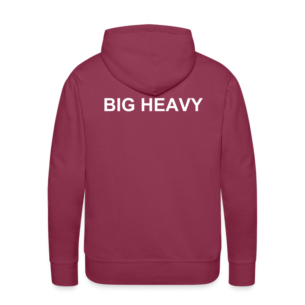 Men’s Premium Hoodie BH - burgundy