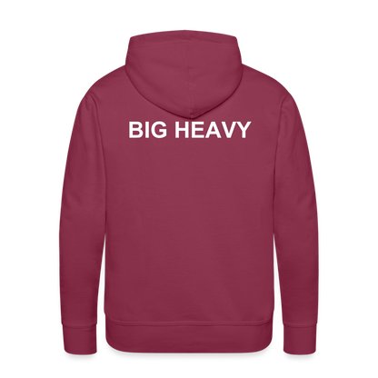 Men’s Premium Hoodie BH - burgundy