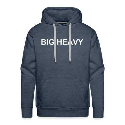 Men’s Premium Hoodie BH - heather denim