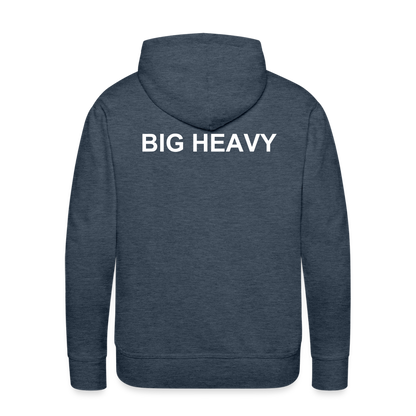 Men’s Premium Hoodie BH - heather denim