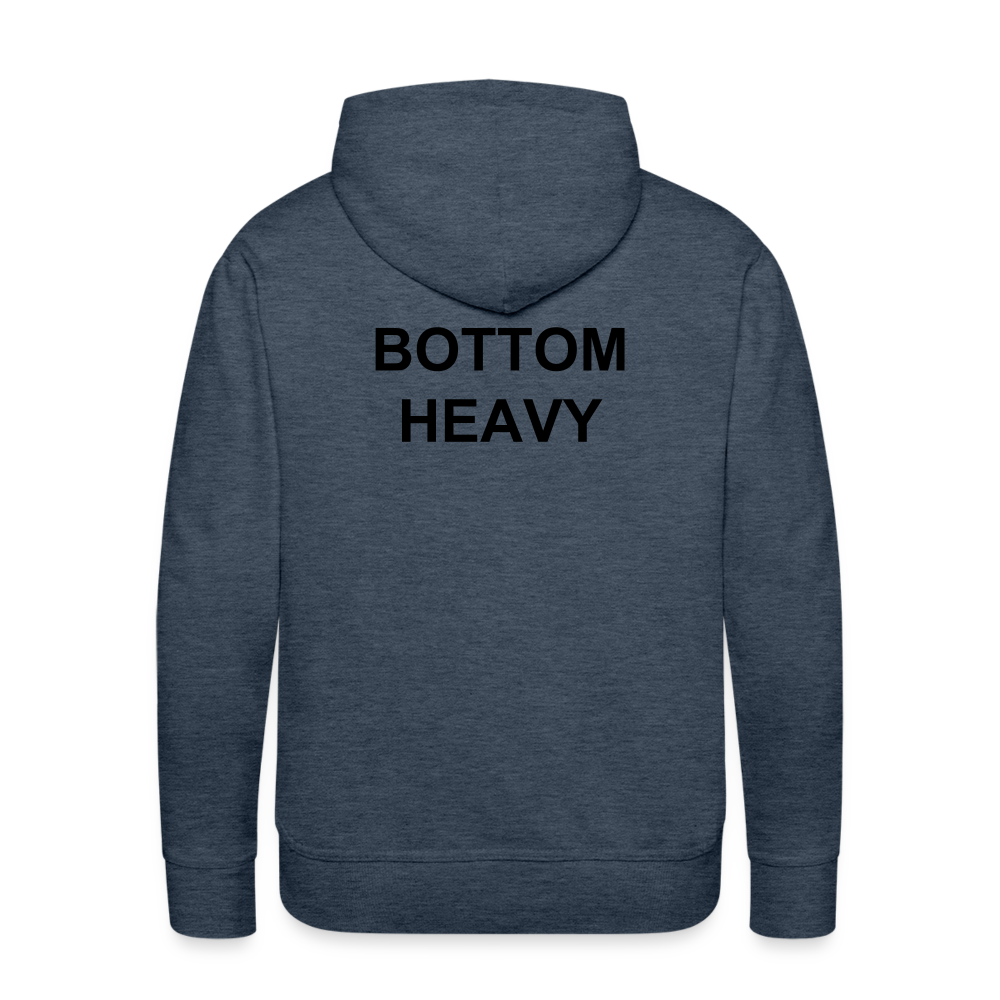 Men’s Premium Hoodie - heather denim