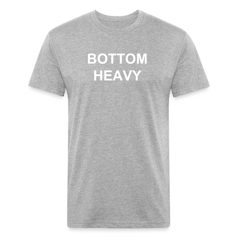 Fitted T-Shirt - heather gray